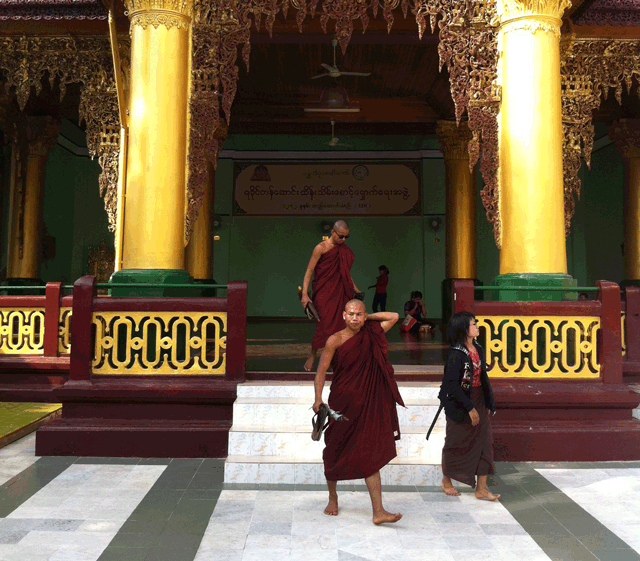 Monniken-Myanmar